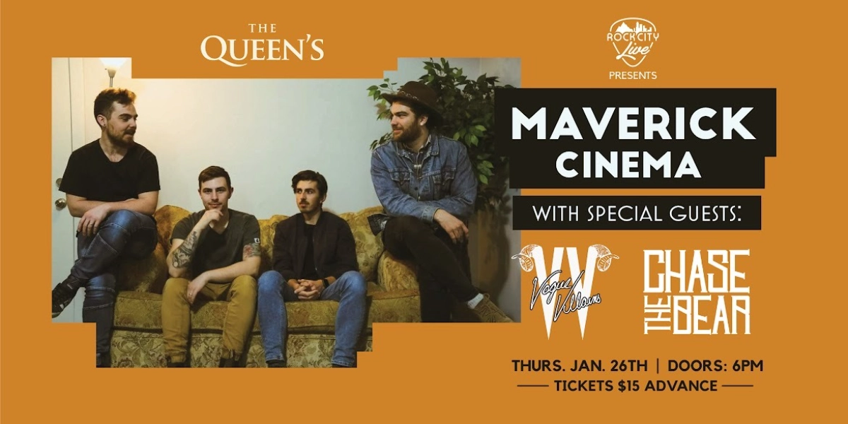 Event image for Maverick Cinema, Vogue Villains, Chase The Bear
