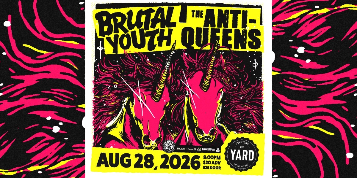 Event image for The Anti-Queens and Brutal Youth