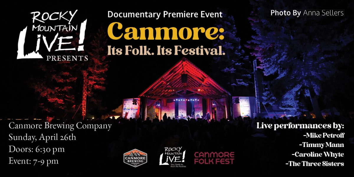 Event image for DOCUMENTARY PREMIERE - Canmore: Its Folk. Its Festival