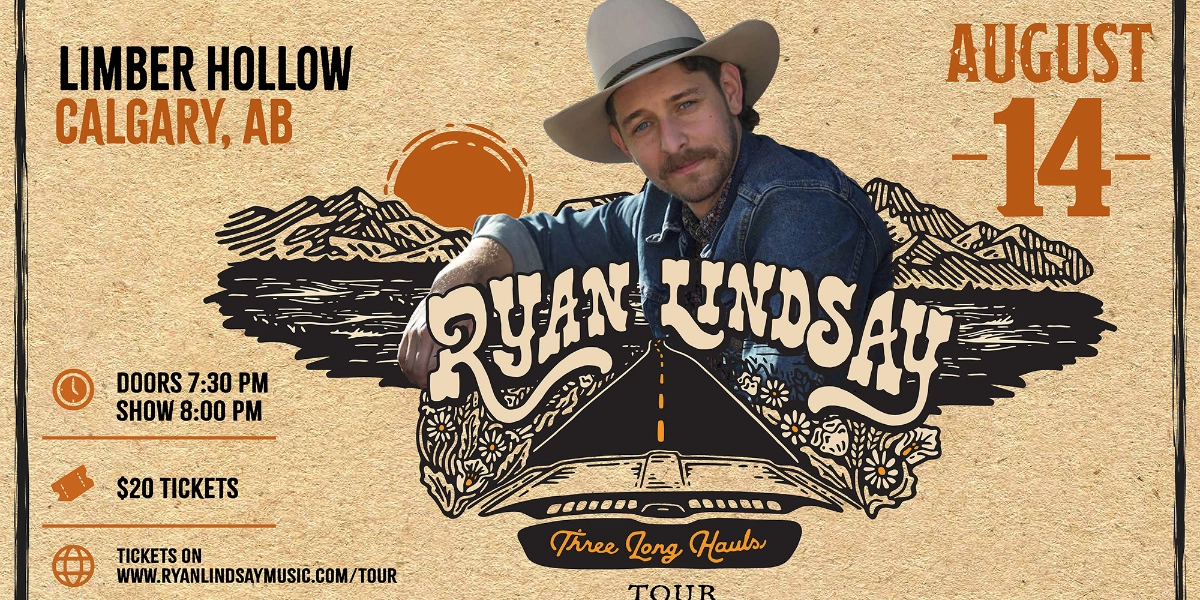Event image for Ryan Lindsay @ The Limber Hollow - Calgary, AB
