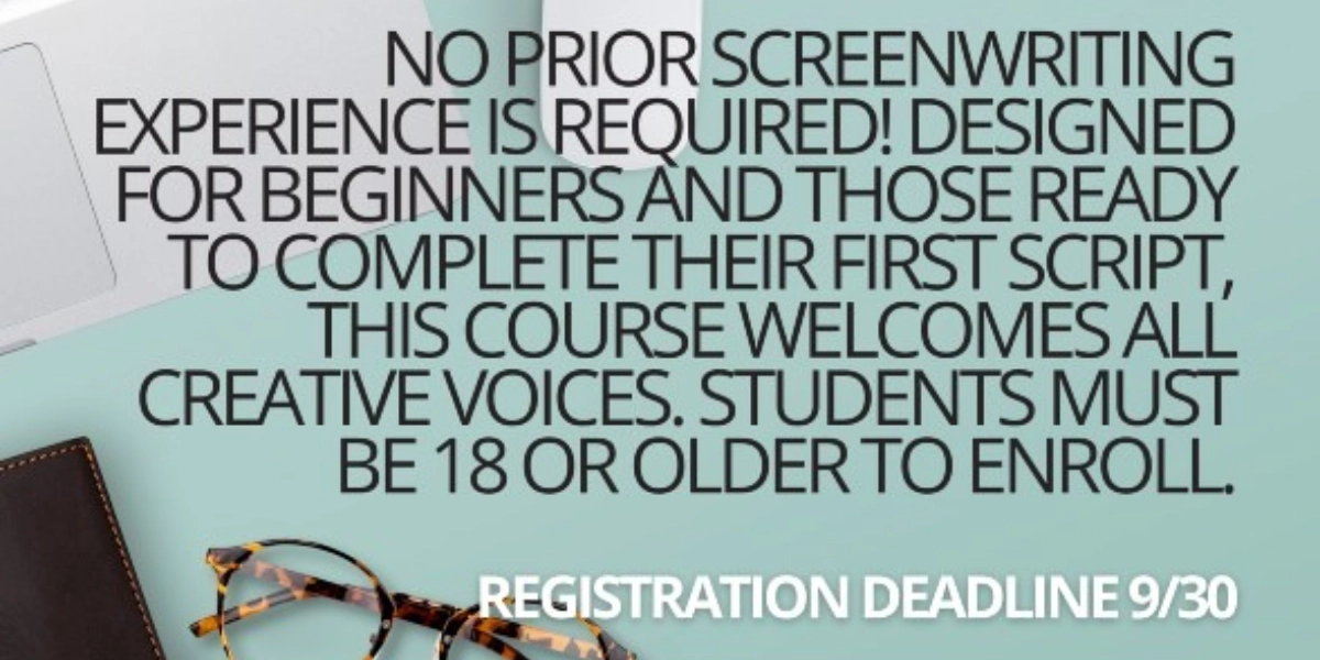 Event image for Screenwriting Fundamentals