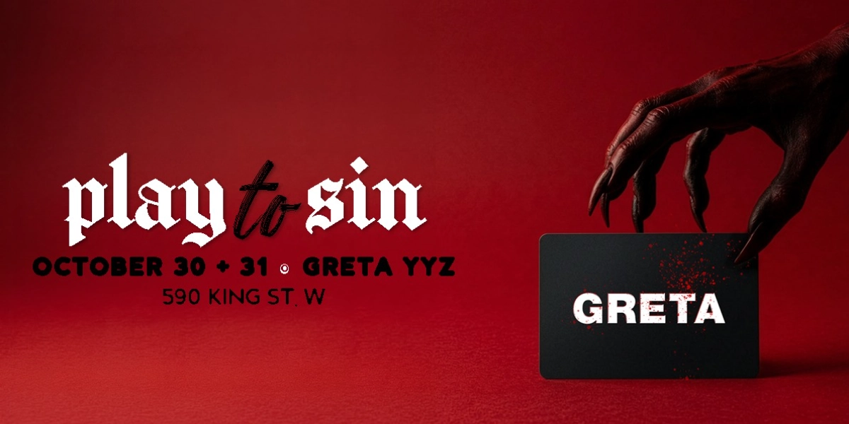 Event image for Play To Sin - Halloween Night at Greta Bar YYZ