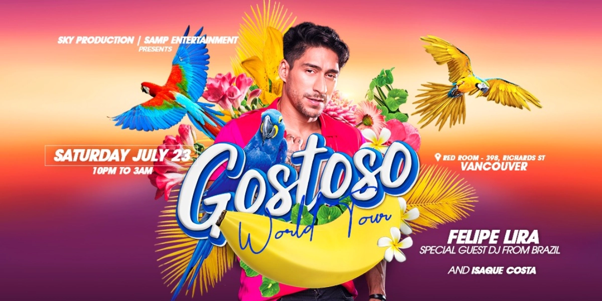 Event image for GOSTOSO - WORLD TOUR VANCOUVER