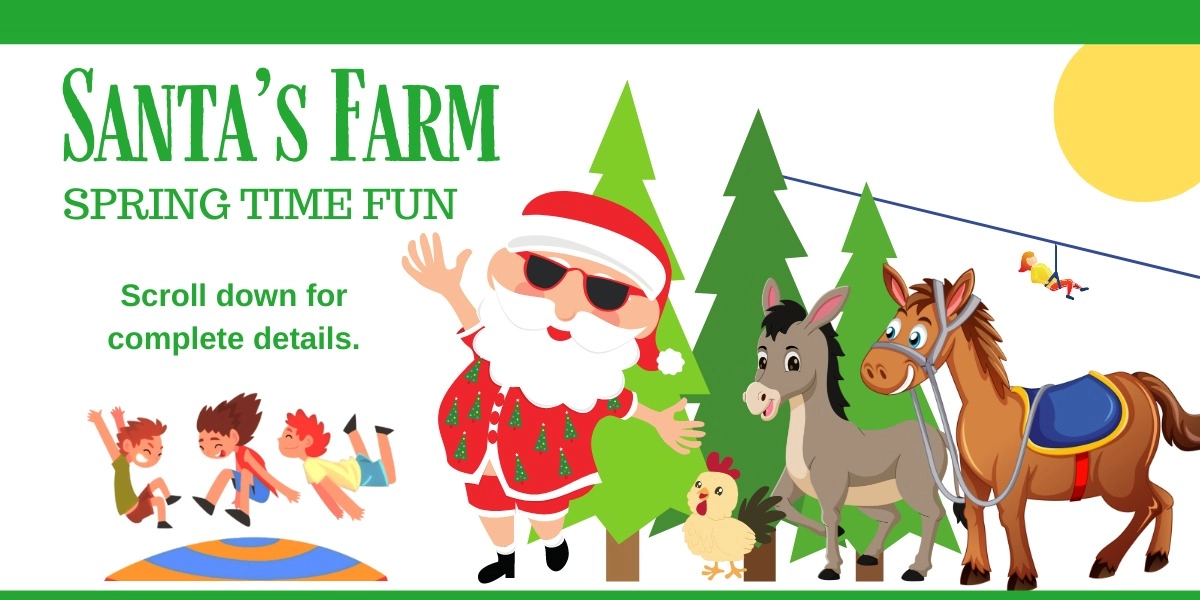 Event image for Santa's Farm - Spring Time Fun
