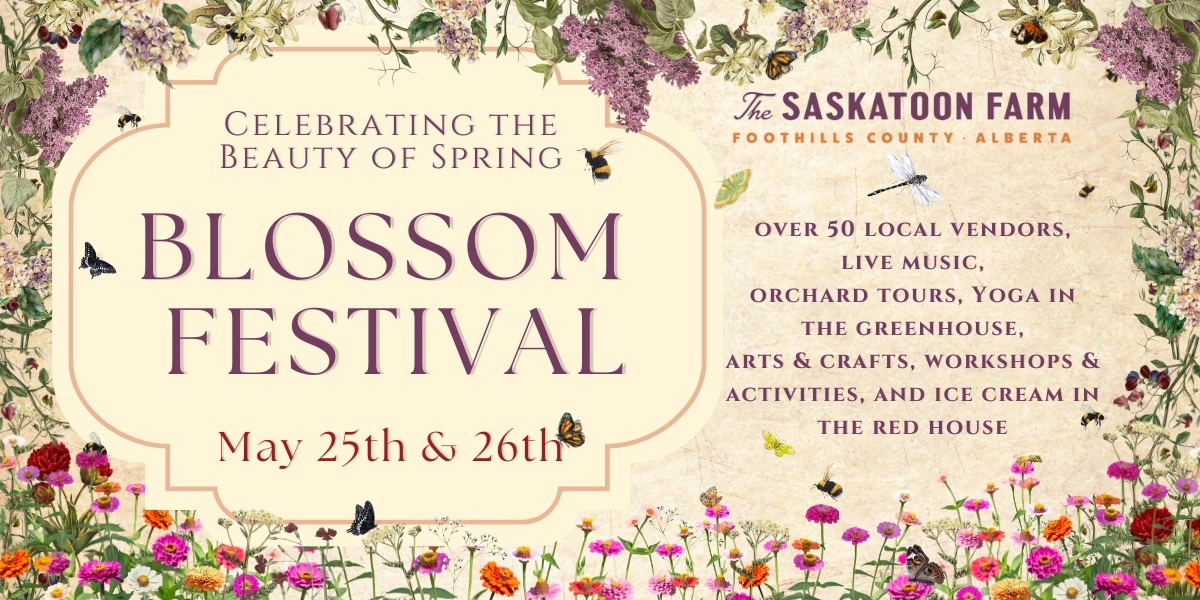 Event image for Blossom Festival at The Saskatoon Farm