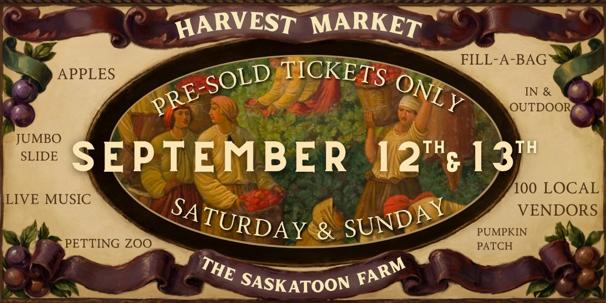 Event image for Harvest Market - Saturday, September 12th
