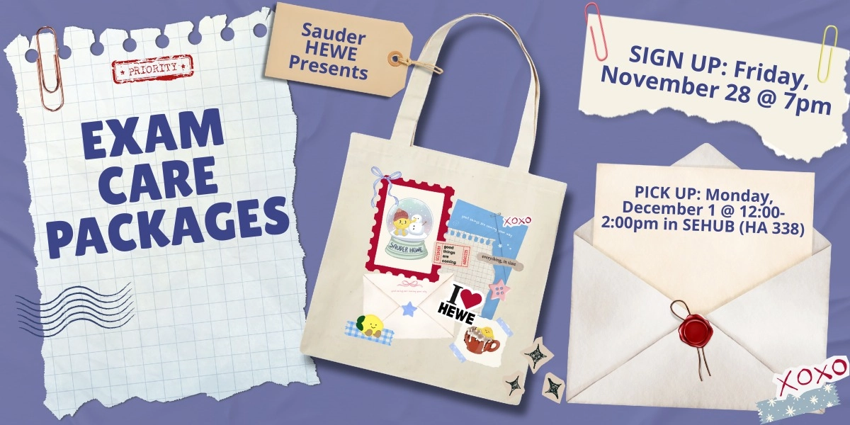 Event image for Exam Care Packages (12:00pm - 2:00pm)