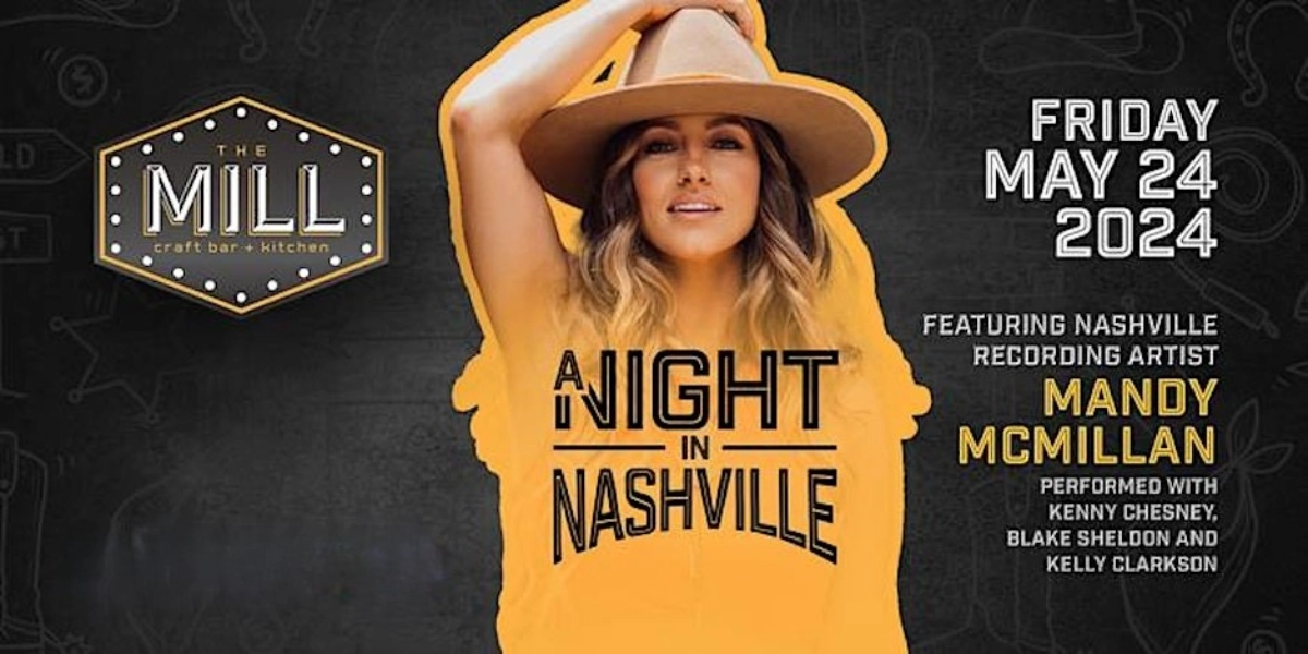 Event image for A Night in Nashville feat. Mandy McMillan at The Mill Craft Bar + Kitchen
