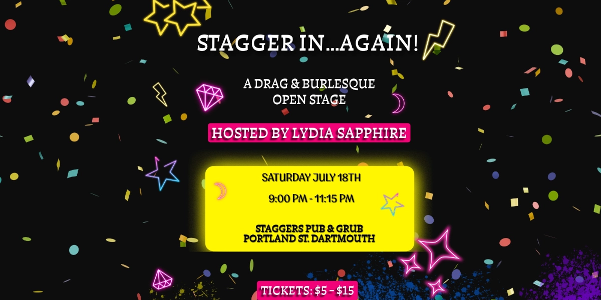Event image for STAGGER IN...AGAIN!
