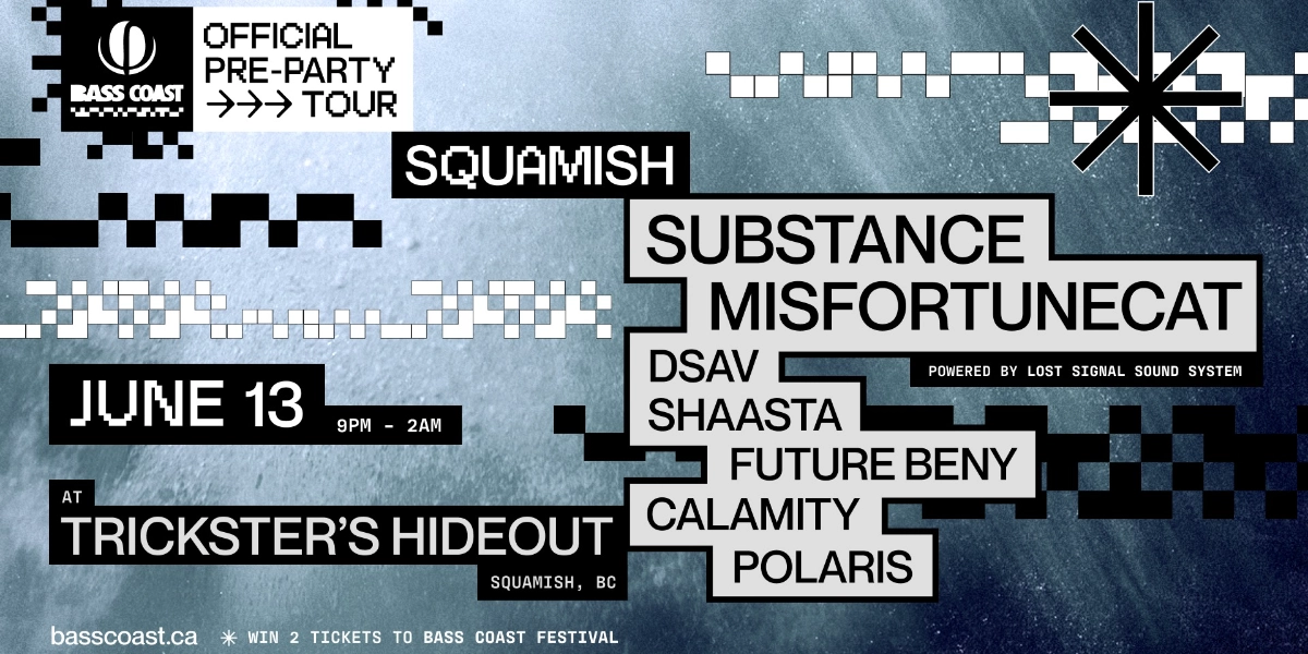 Event image for Bass Coast Pre Party Squamish
