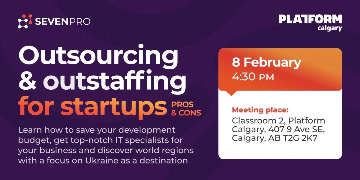 Event image for Outsourcing and outstaffing for startups, pros and cons