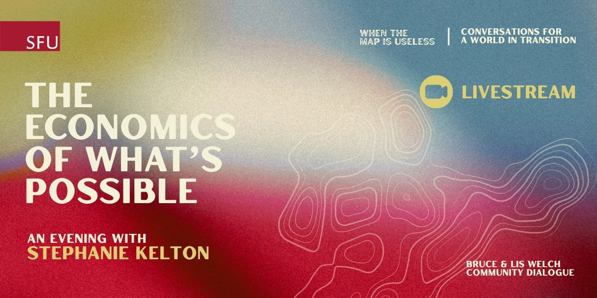Event image for Livestream - The Economics of What's Possible: An Evening with Stephanie Kelton