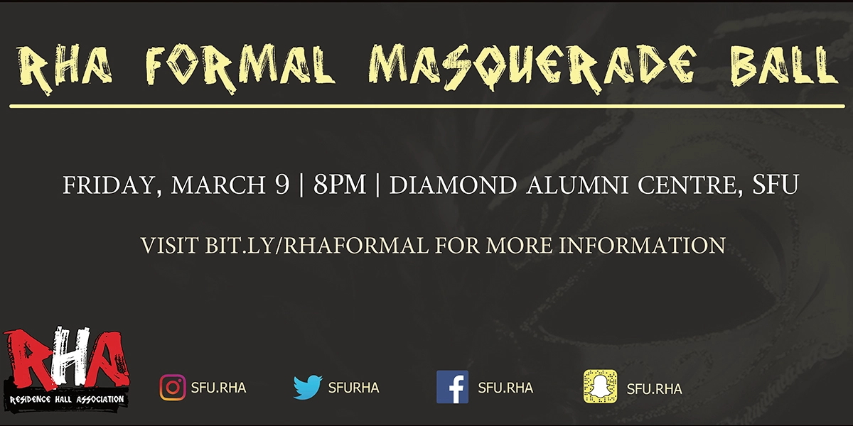 Event image for RHA Formal: Masquerade Ball