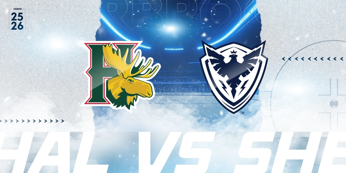 Image d'événement pour 1 février 2026 - Mooseheads de Halifax vs Phoenix de Sherbrooke