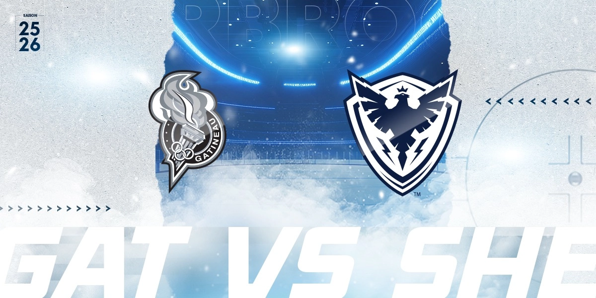 Image d'événement pour 12 février 2026 - Olympiques de Gatineau vs Phoenix de Sherbrooke