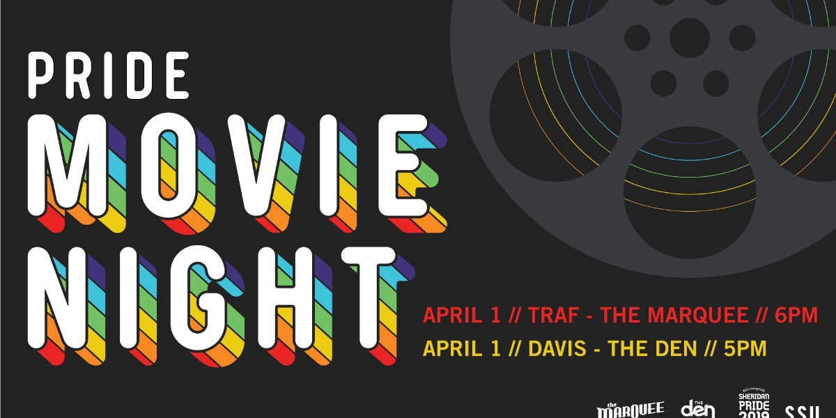 Event image for Pride Movie Night @ Davis & TRC