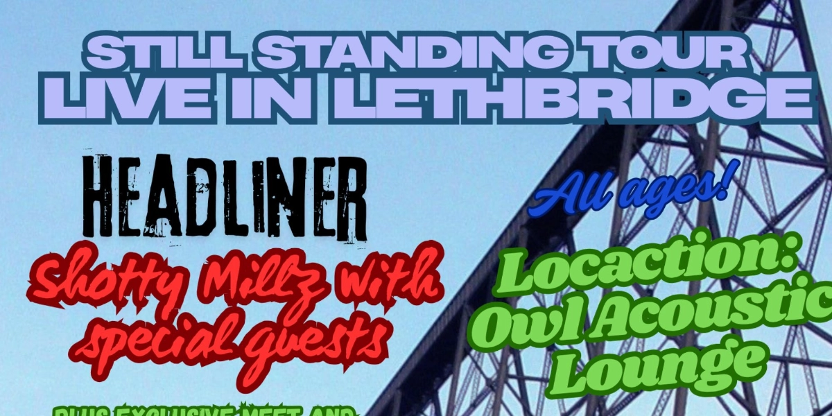 Event image for Still Standing Tour-Live in Lethbridge + Exclusive Meet & Greet