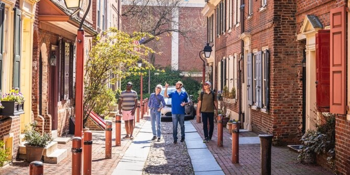 Event image for Old City Philadelphia History Tour with Washington Tent Show