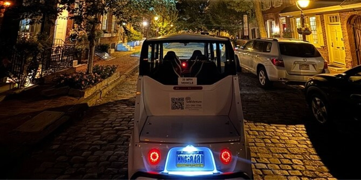Event image for Philadelphia by Nighttime 1-Hour Electric Cart Tour