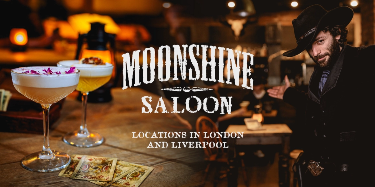 Event image for Moonshine Saloon London: Immersive Wild West Cocktail Experience