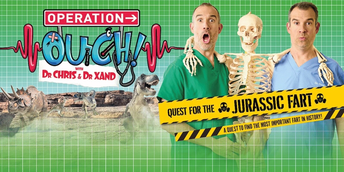 Event image for Operation Ouch: Quest for the Jurassic Fart!