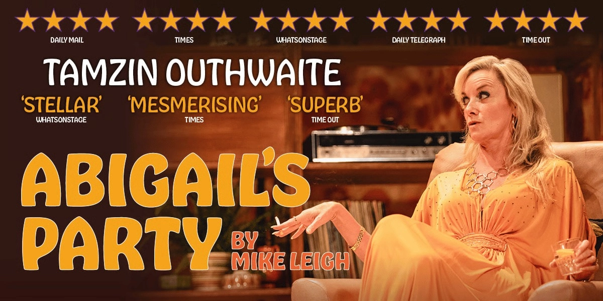 Event image for Abigail's Party at Harold Pinter Theatre