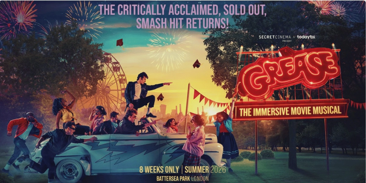 Event image for Grease - The Immersive Movie Musical - Evolution London