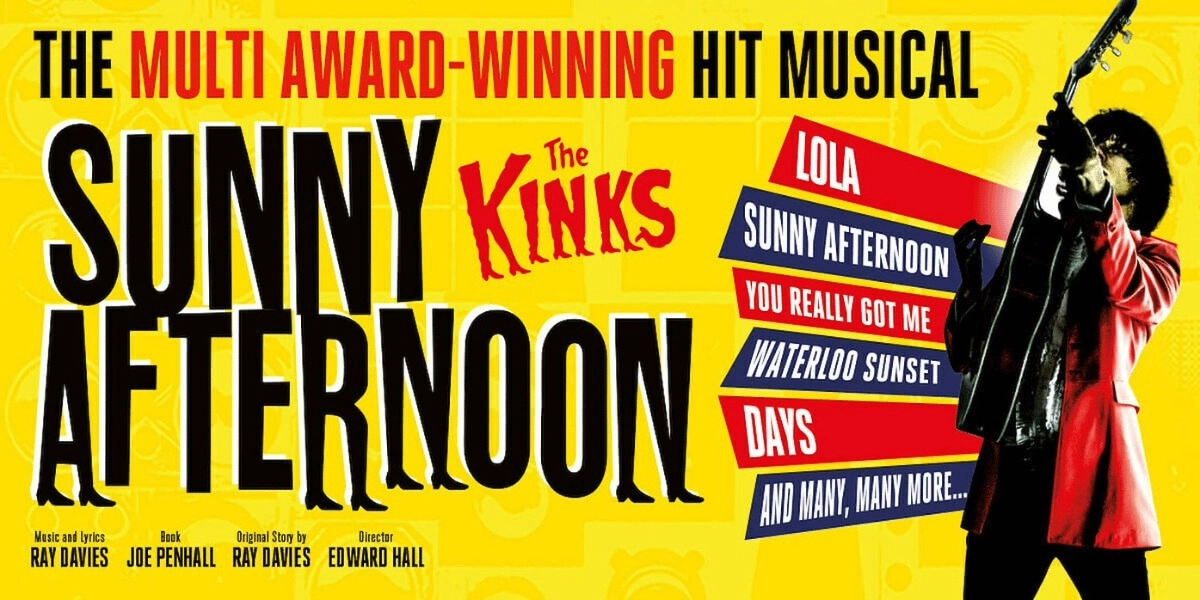 Event image for Sunny Afternoon at Alexandra Palace Theatre
