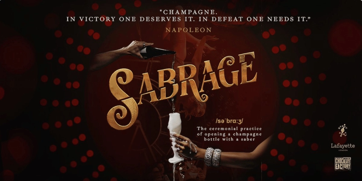Event image for Sabrage - Lafayette London