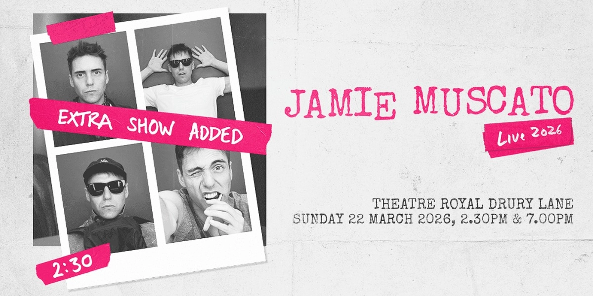 Event image for Jamie Muscato Live at Theatre Royal Drury Lane