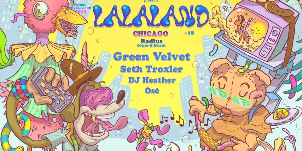 Event image for La La Land Chicago: Green Velvet at Radius - IL, Chicago, IL