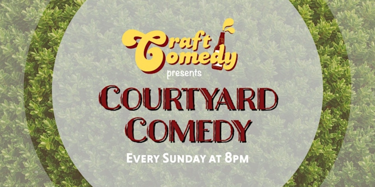 Event image for Courtyard Comedy at Courtyard Brewery