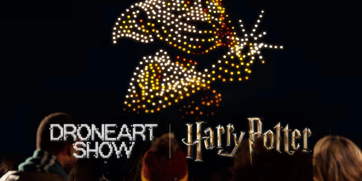 Event image for DroneArt Show: Harry Potter™ at the Edmonton Exhibition Lands Racetrack - Infield