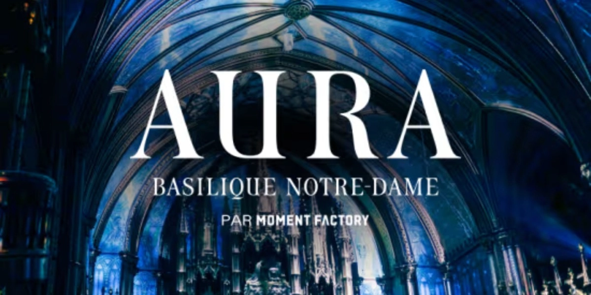 Event image for The AURA Experience at the Notre-Dame Basilica of Montréal