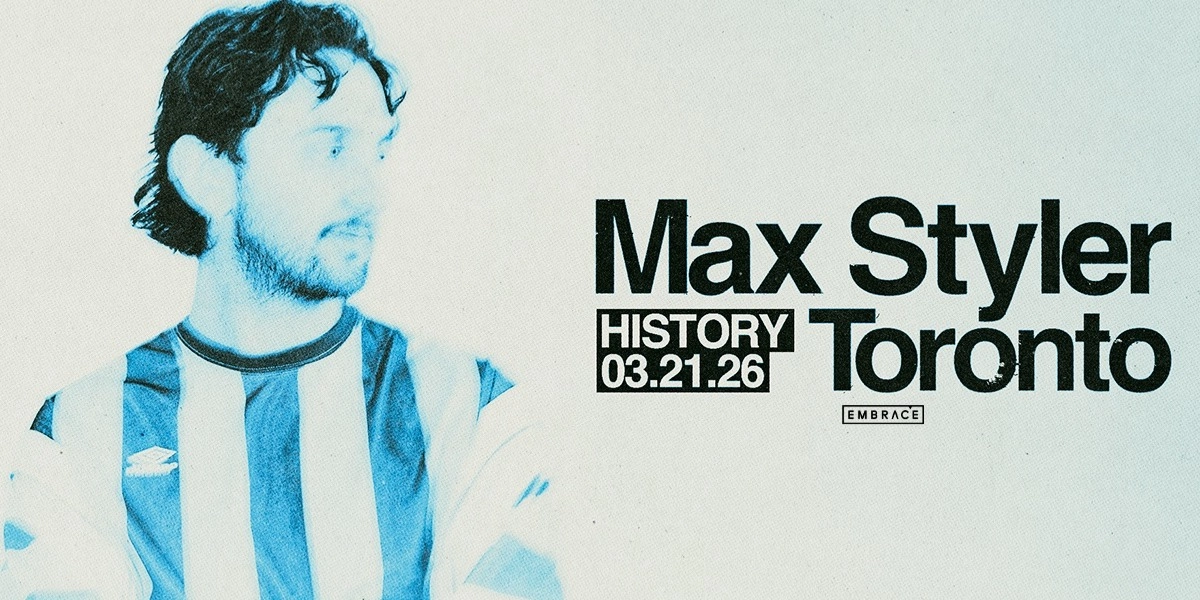 Event image for Max Styler at History Toronto
