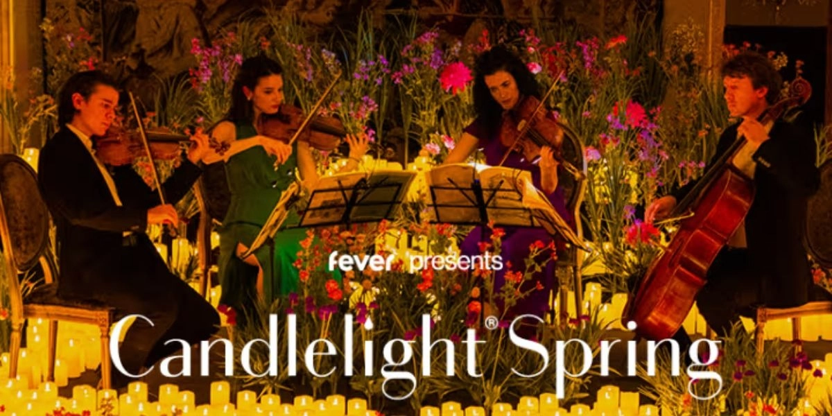 Event image for Candlelight Spring: Tribute to Queen and The Beatles at Betty Andrews Recital Hall