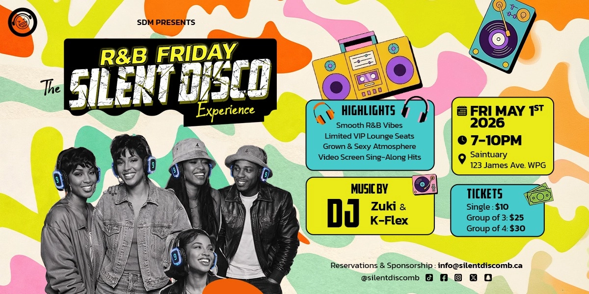 Event image for R&B FRIDAY – Silent Disco Experience