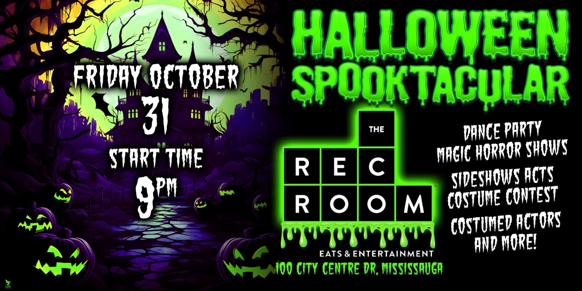Event image for The Rec Room Halloween Spooktacular