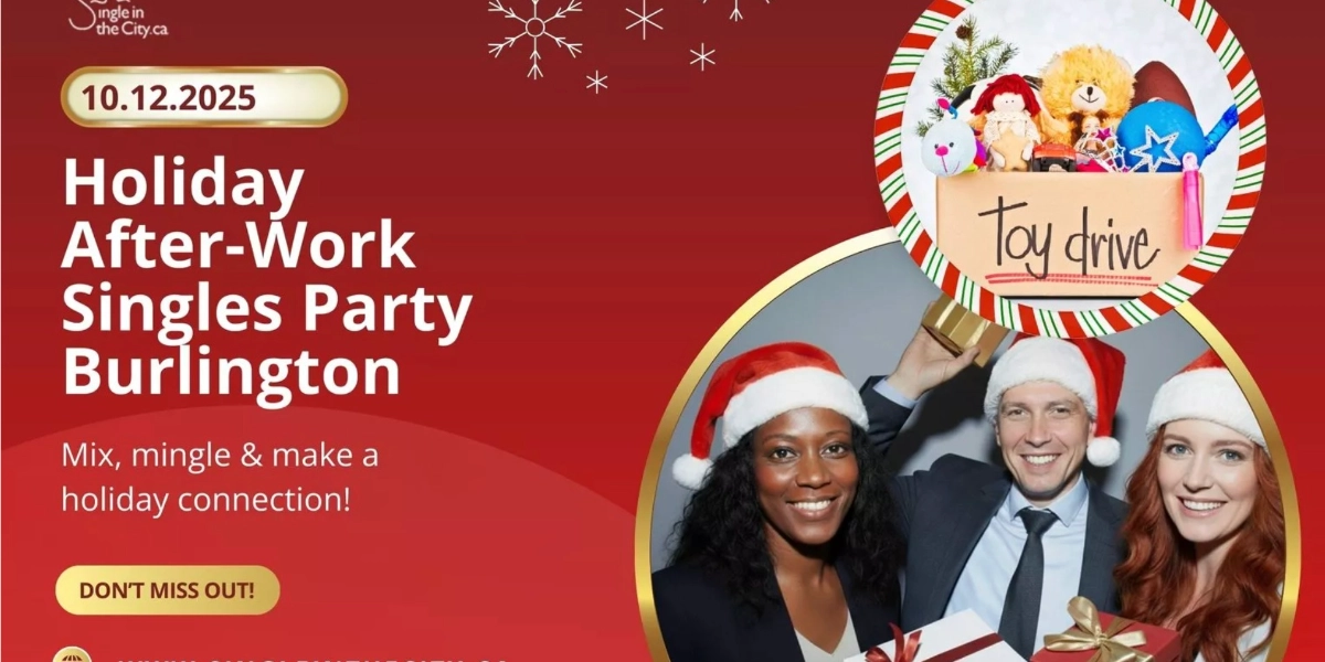 Event image for Burlington Holiday After-Work Singles Mixer