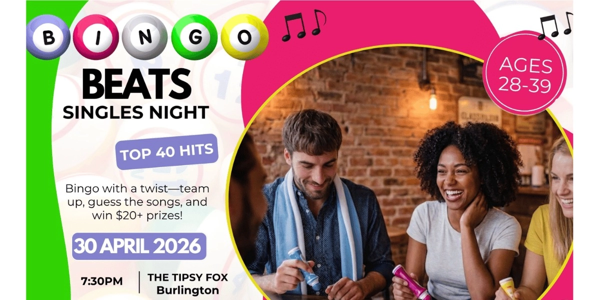 Event image for Bingo Beats Singles Night | Top 40 Hits | Burlington