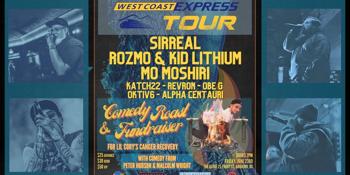 Event image for The West Coast Express Tour Nanaimo