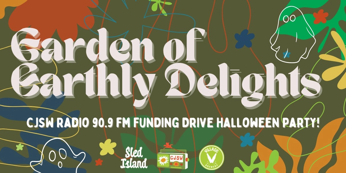 Event image for CJSW & Sled Island present: The Garden of Earthly Delights Halloween Party