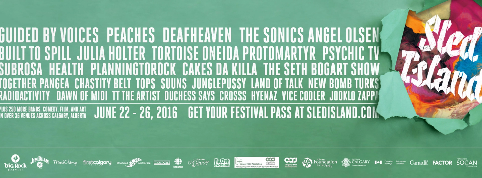 Event image for Sled Island 2016 Passes