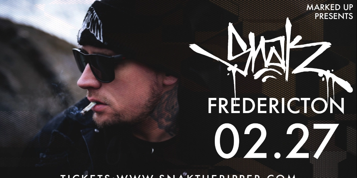 Event image for Snak The Ripper - FREDERICTON - 02.27