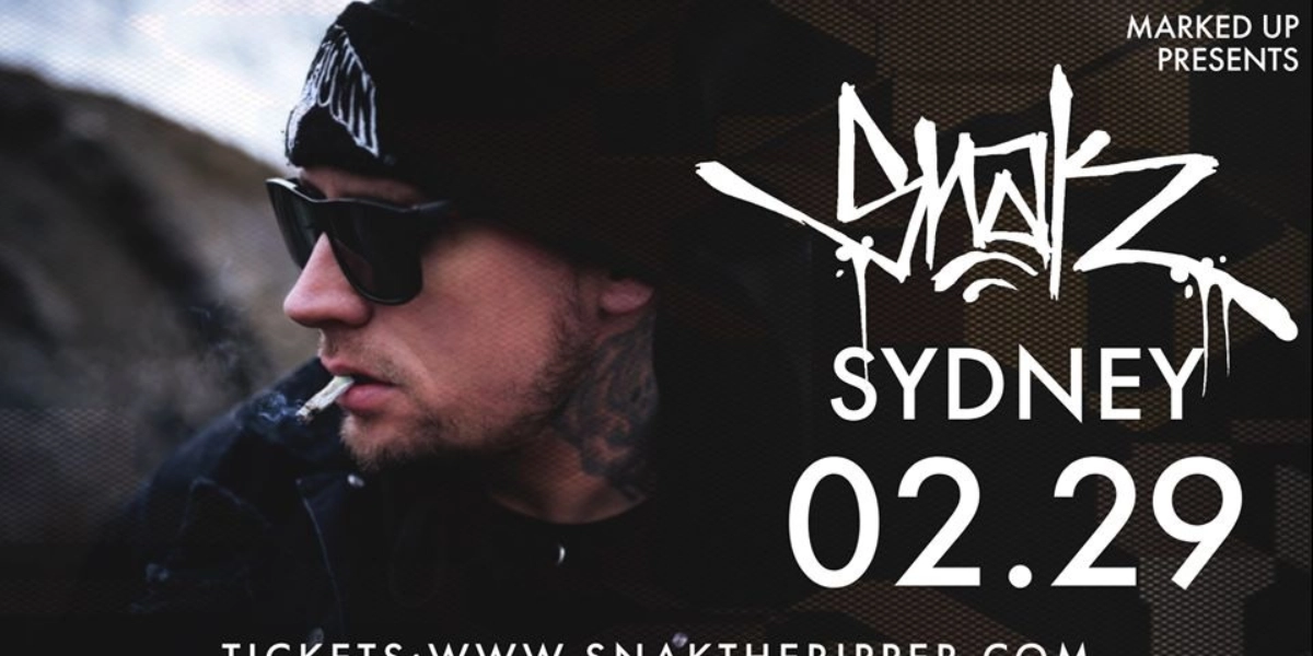 Event image for Snak The Ripper - SYDNEY - 02.29