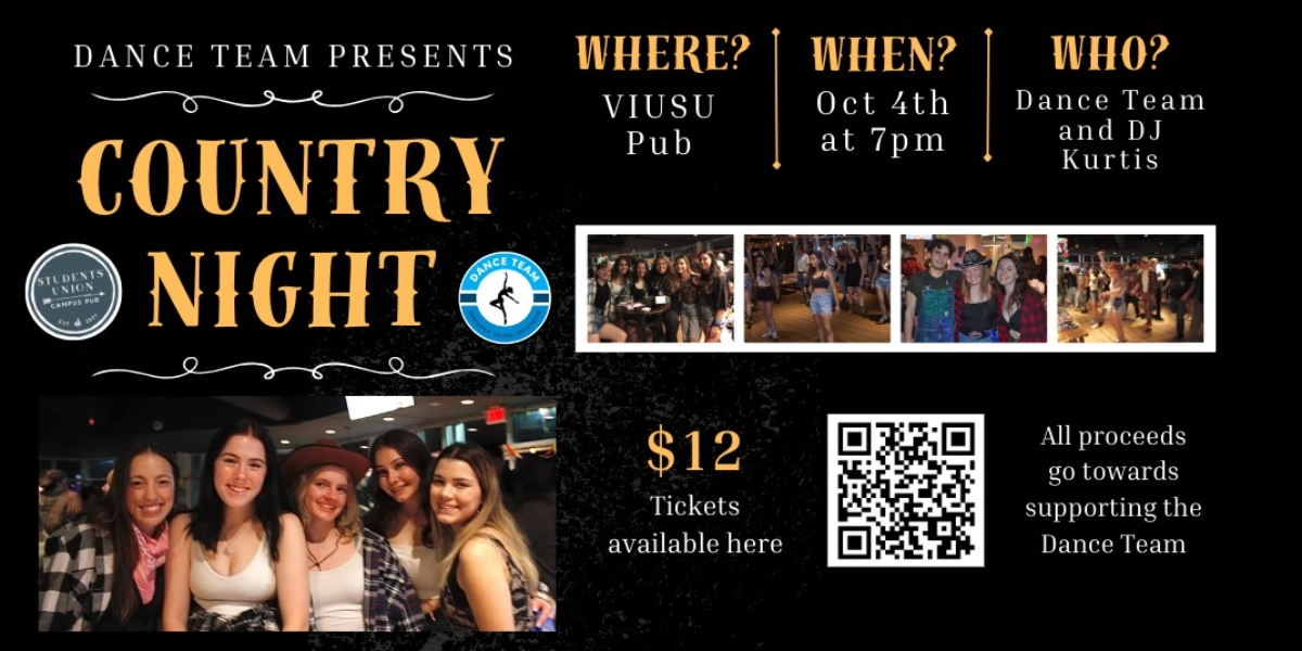Event image for VIU Dance Team Country Night!