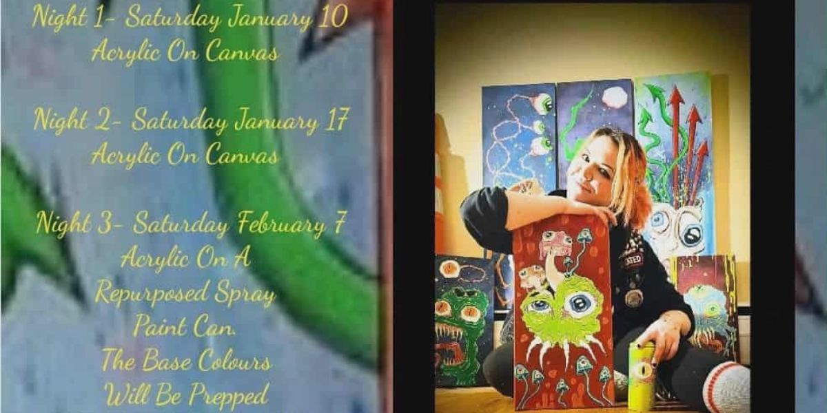 Event image for Three Night Art Class With Kayla Wilding