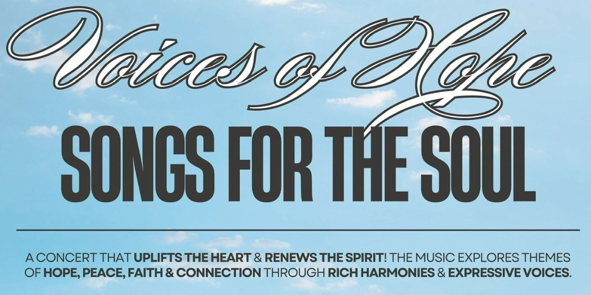 Event image for Voices of Hope: Songs for the Soul (Saturday)