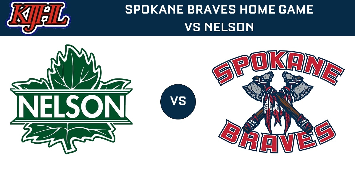 Event image for Nelson Leafs vs Spokane Braves