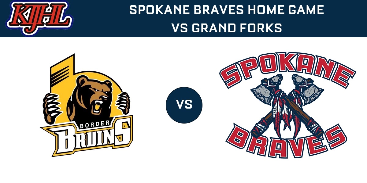 Event image for Grand Forks Border Bruins vs Spokane Braves